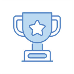 Trophy vector icon