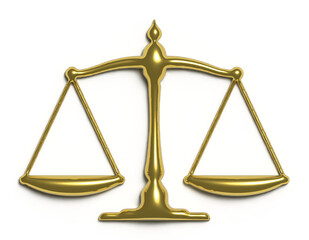 golden scales of justice
