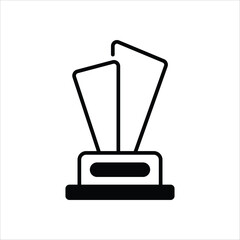 Trophy vector icon