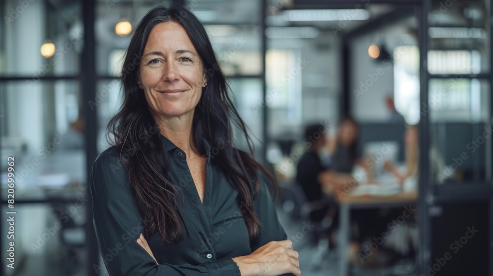 Poster Confident Professional Woman at Office