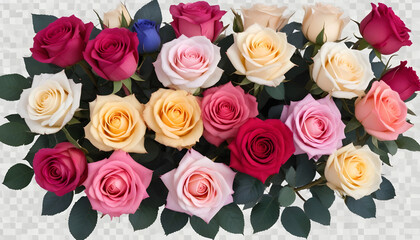 red pink lavender violet stalk of rose roses flower 4