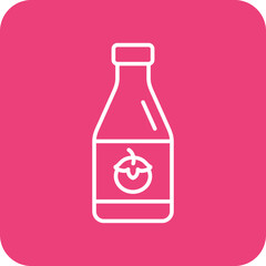 Ketchup Bottle Icon