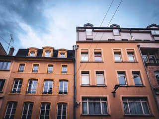 Street view of Thionville in France