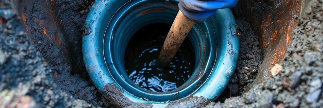 Residential septic tank pumping and drain cleaning service for a thorough sewage maintenance