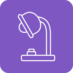 Obraz premium Table Lamp Icon