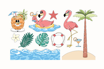 Summer Illustration Set