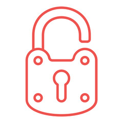 Open Lock Icon