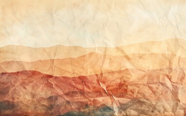 Fototapeta premium Minimalist texture background with delicate parchment paper in warm shades, vintage theme, calming, Double exposure, antique document backdrop