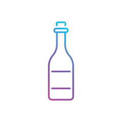 Wine vector icon