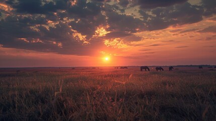 Obraz premium cinematic photography, film scene