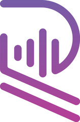 Letter R logo design template