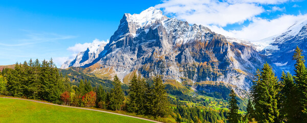 Grindelwald, Switzerland Jungfrau mountains view