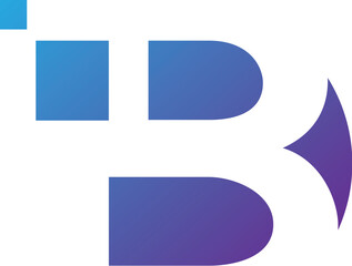 Letter B logo for Technology Business