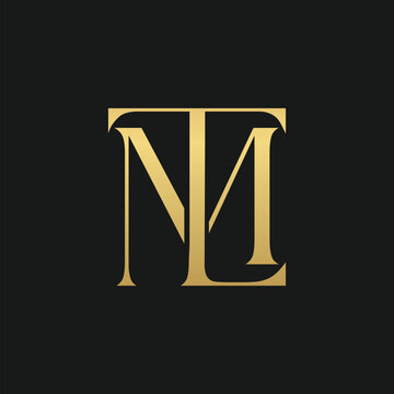 MTL Luxury Logo design Template