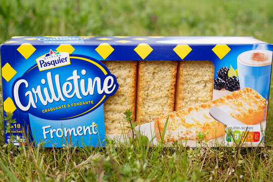 Paquet de petits pains Grilletine de la marque Brioche Pasquier, France
