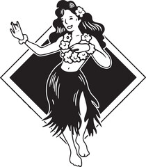 knight with sword and shield women cartoon silhouette vector art illustration