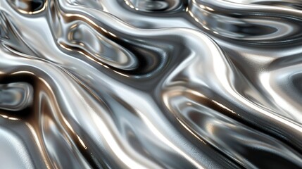 Background Texture, Glossy metal texture with a polished, reflective surface and patterns Illustration image,