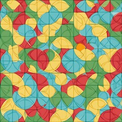 Fototapeta premium autumn leaves pattern