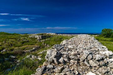 Monkodonja settlement from the Bronze Age, archaeological site of Rovinj