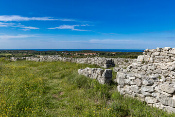 Monkodonja settlement from the Bronze Age, archaeological site of Rovinj