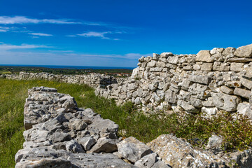 Monkodonja settlement from the Bronze Age, archaeological site of Rovinj
