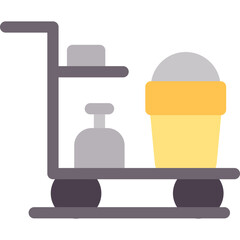 Cleaning Cart Icon