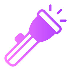 flashlight gradient icon