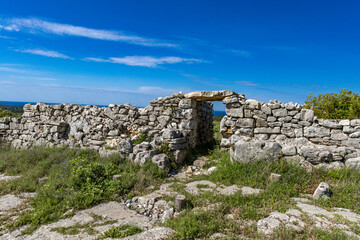 Monkodonja settlement from the Bronze Age, archaeological site of Rovinj