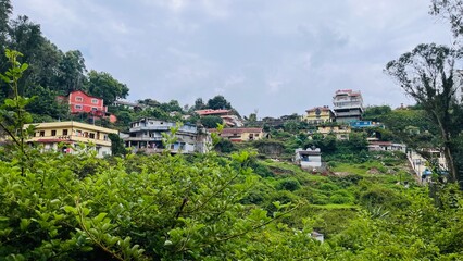 view of the Ooty town of Nilgiri District, Tamilnadu