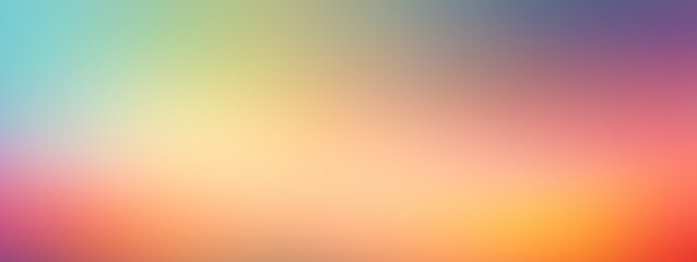 colorful blurry gradeint red yellow purple smooth multi colors abstract dreamy plain background frost glass effect banner
