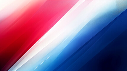 Abstract material blue and red gradient background banner with lines