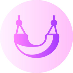 hammock gradient icon