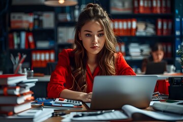 Team of Accountants Collaborating on Complex Financial Responsibilities