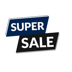 Super Sale Label Banner design