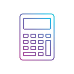 Calculator vector icon