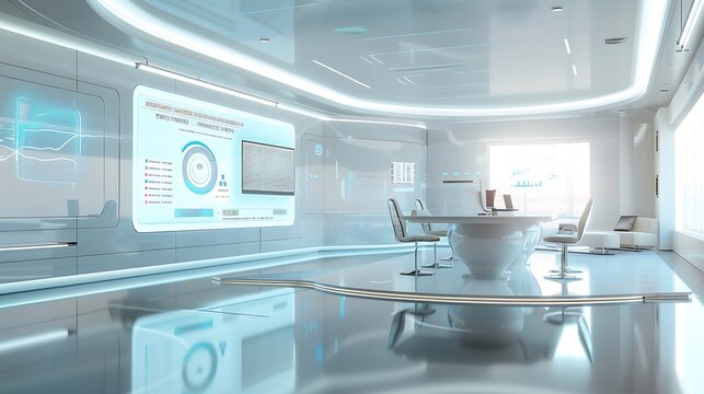 Futuristic Binary Code Technology Background with Dynamic Flow of Data and Digital Symbols in Dark Color Scheme with Blue and Green Highlights