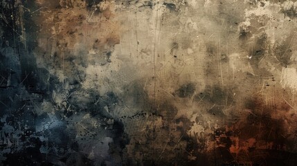 Obraz premium A grunge background with a mix of dark and light tones, providing a raw and edgy look
