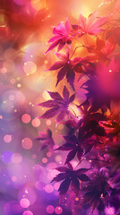 Obraz premium Colorful autumn background