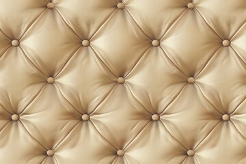 Fototapeta premium Detailed view of tan leather upholstery, perfect for furniture or interior design concepts