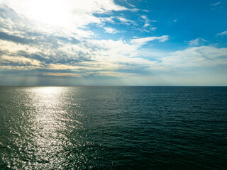 Tropical sea beach landscape background,Summer sea beach background