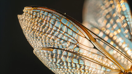 transparent insect wings