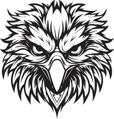 Eagle Logo Vector Design, Mascot Vector Illustration
