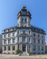 Majestic architectural structure of the Former Montreal Harbour Commissioners' Building