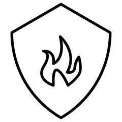 Fire Safety Icon