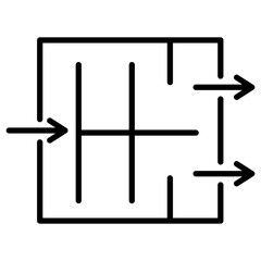 Evacuation Plan Icon