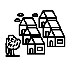 Coastal Village Icon