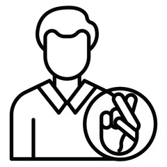 Dishonest Politician Icon