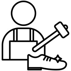Shoe Maker Men Icon