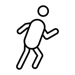 Person Running Icon