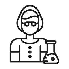 Antiquarian Woman Icon